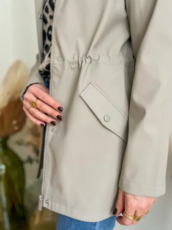 Vestes, Manteaux*Justine Boutique Malou imper taupe