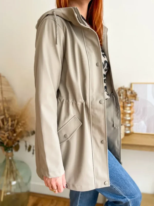 Vestes, Manteaux*Justine Boutique Malou imper taupe