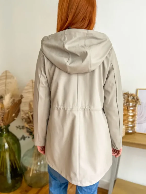 Vestes, Manteaux*Justine Boutique Malou imper taupe