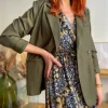 Vestes, Manteaux*Justine Boutique Marceau blazer kaki
