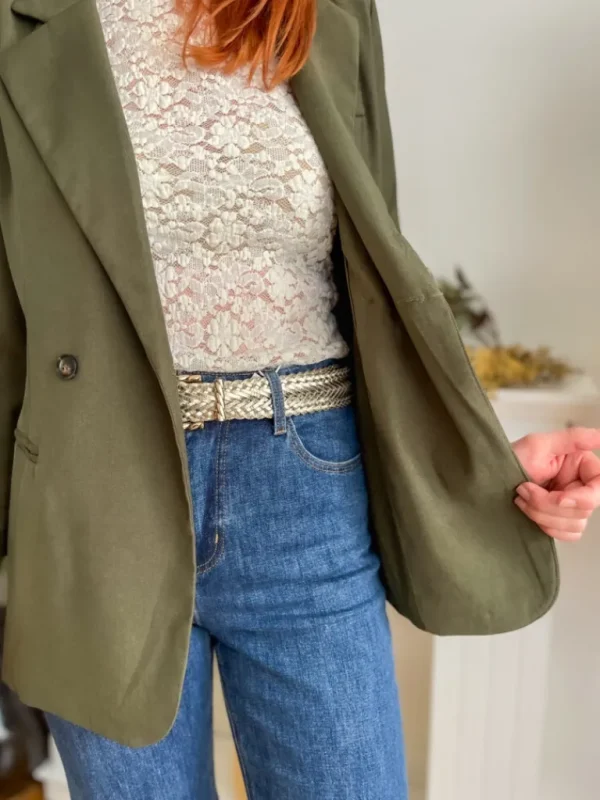 Vestes, Manteaux*Justine Boutique Marceau blazer kaki