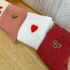 Chaussures, Chaussettes*Justine Boutique Mel chaussettes blanches coeurs