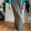 Pantalons, Jeans*Justine Boutique Muvi pantalon plissé brillant