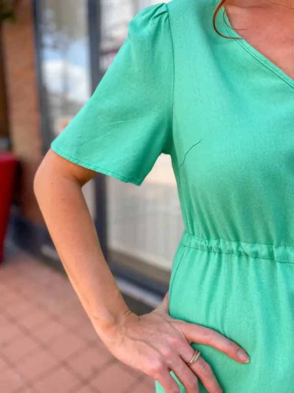 Robes, Jupes*Justine Boutique Mymilo robe lin verte