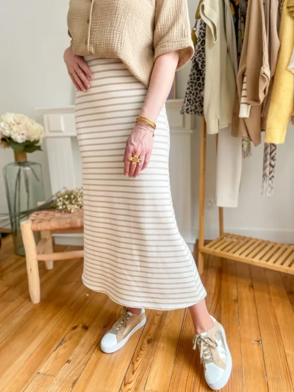 Robes, Jupes*Justine Boutique Nala jupe à rayures