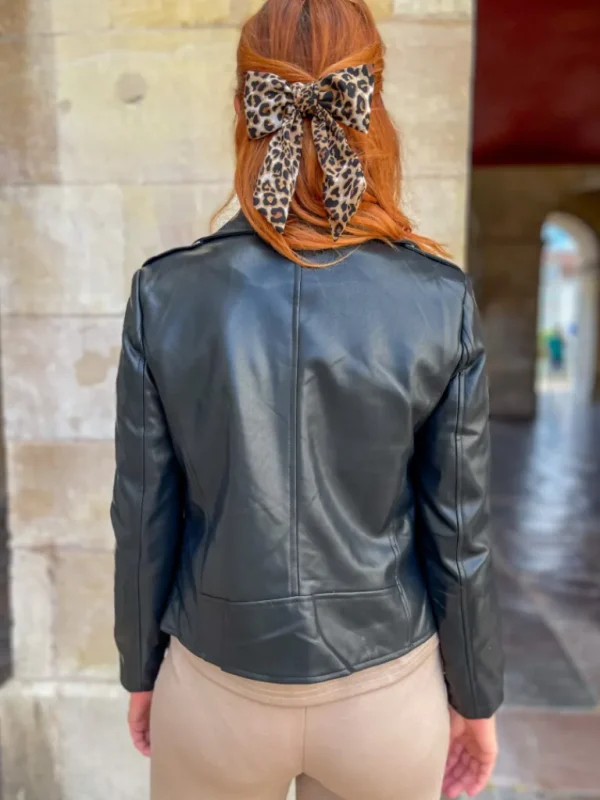 Vestes, Manteaux*Justine Boutique Pablo perfecto simili noir