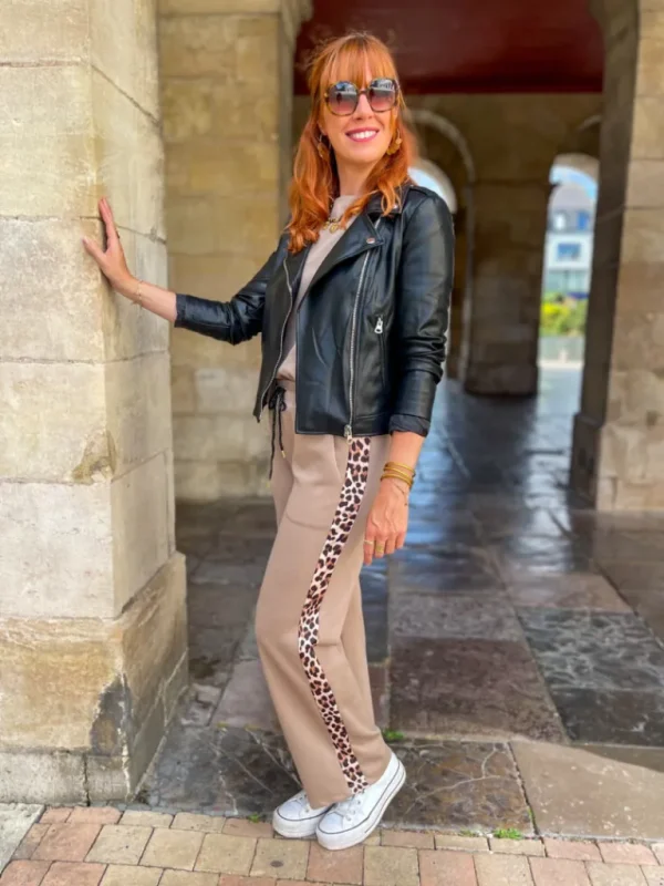 Vestes, Manteaux*Justine Boutique Pablo perfecto simili noir