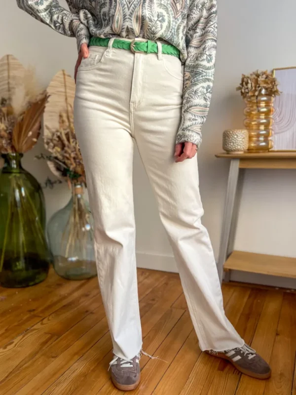 Pantalons, Jeans*Justine Boutique Paul jean flare écru