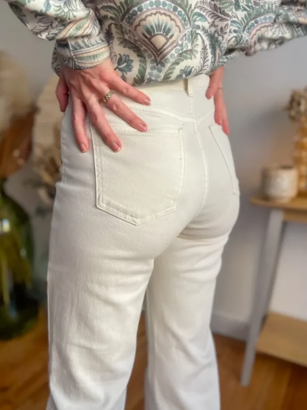 Pantalons, Jeans*Justine Boutique Paul jean flare écru