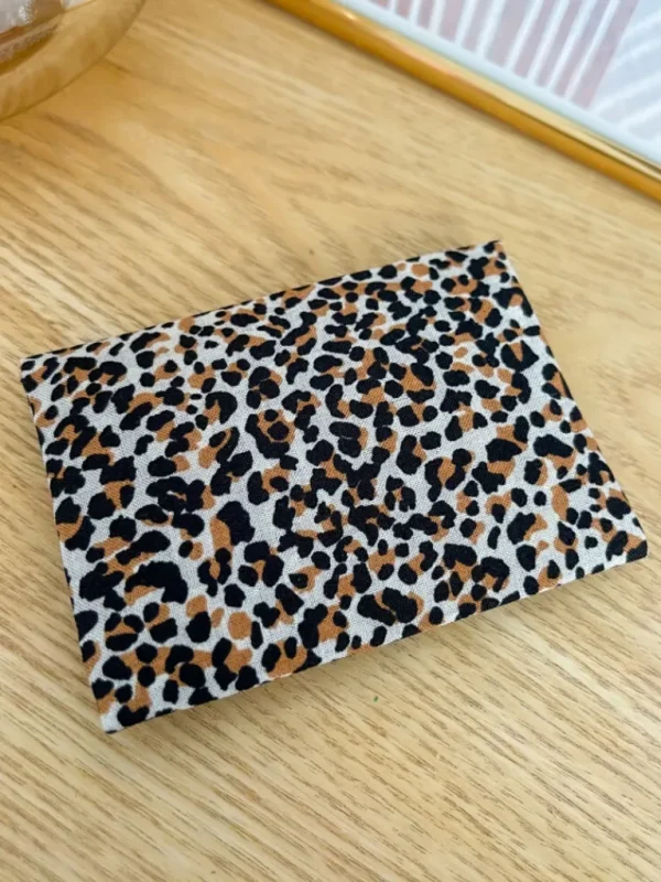 Pochettes, Sacs*Justine Boutique Petite pochette léopard écrue