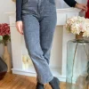 Pantalons, Jeans*Justine Boutique Pierre jean gris droit