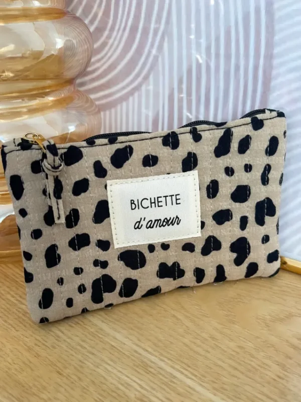 Pochettes, Sacs*Justine Boutique Pochette tissus bichette d’amour