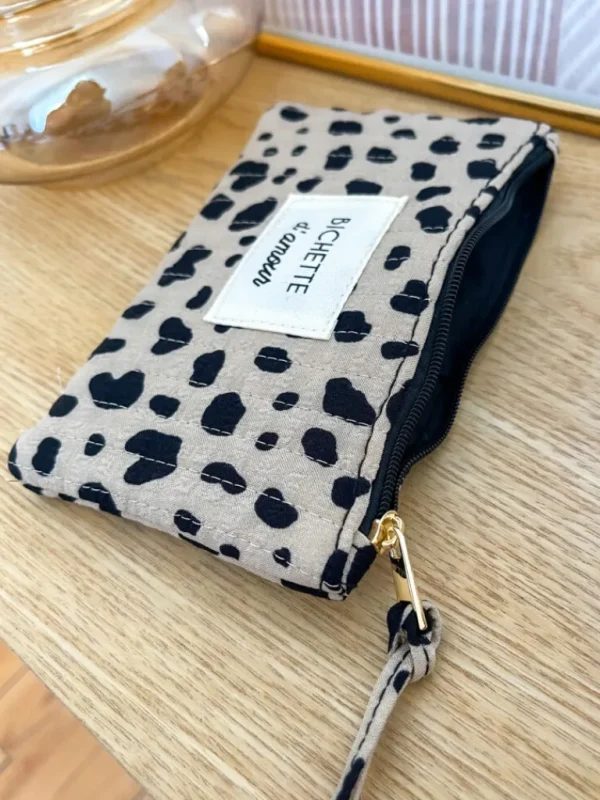 Pochettes, Sacs*Justine Boutique Pochette tissus bichette d’amour