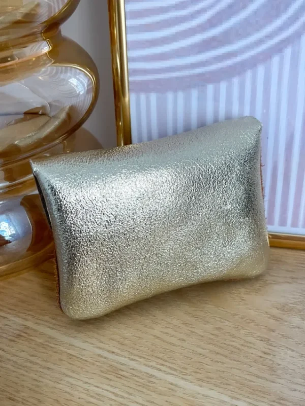 Pochettes, Sacs*Justine Boutique Porte monnaie daim camel