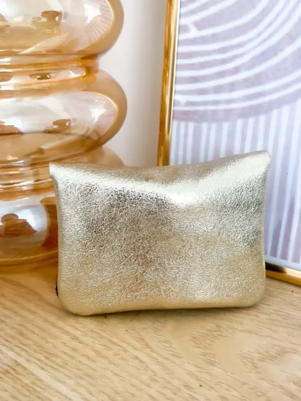 Pochettes, Sacs*Justine Boutique Porte monnaie daim noir
