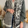 Echarpes, Bandeaux, Mitaines Et Casquettes*Justine Boutique Rita écharpe écru