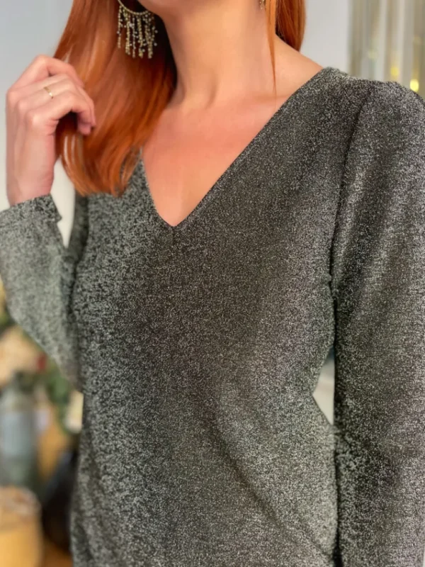 Robes, Jupes*Justine Boutique Roxane robe droite lurex