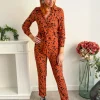 Pantalons, Jeans*Justine Boutique Tais combi pantalon imprimée