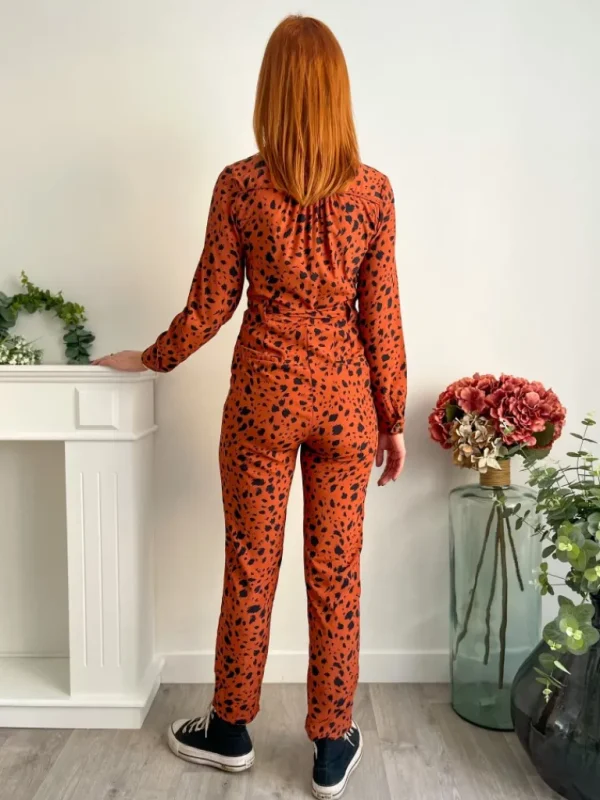 Pantalons, Jeans*Justine Boutique Tais combi pantalon imprimée