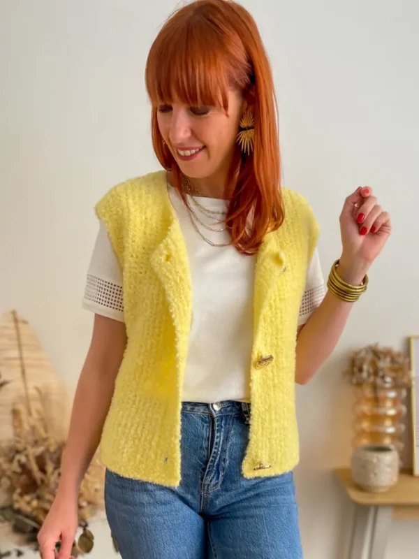 Tops, Blouses*Justine Boutique Vacy tee shirt blanc