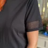 Tops, Blouses*Justine Boutique Vacy tee shirt noir