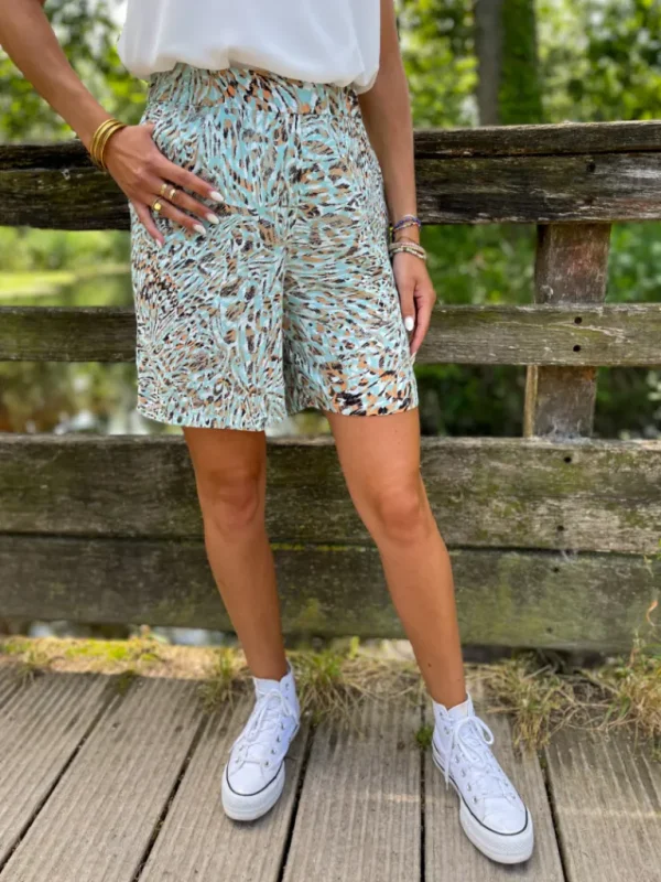 Pantalons, Jeans*Justine Boutique Vera short imprimé